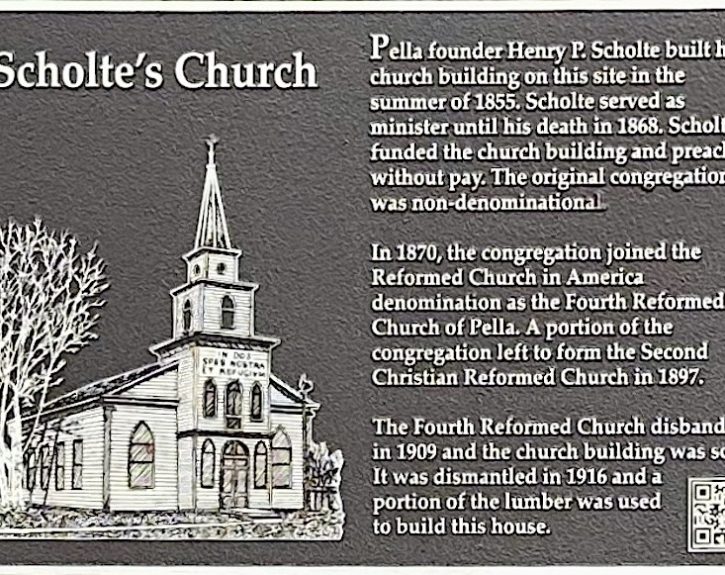 Scholte's Church Site Signage