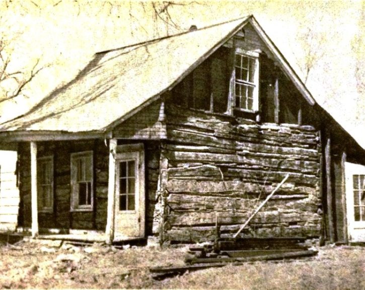 Tuttle Cabin 1974 before move